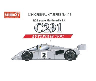 Mercedes C291 430 km Autopolis 1991 1/24 - Studio27 - ST-FK24115