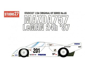 Mazda 757 Le Mans 1987 1/24 - Studio27 - ST27-FK2465