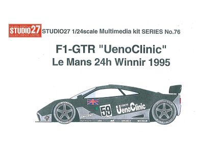 McLaren F1 GTR "Ueno Clinic" Le Mans /1995 1/24 - Studio27 - ST27-Fk2476