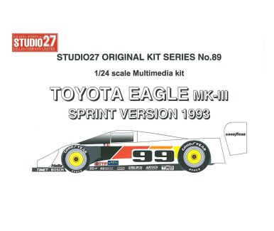 Toyota Eagle Mk-III Daytona 1993 1/24 - Studio27 - FK2488C