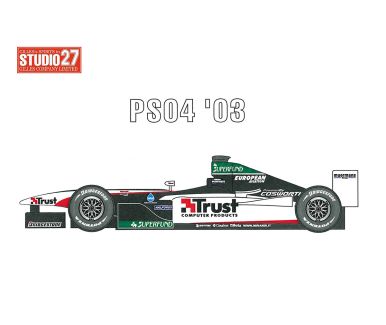 Minardi PS04 Formula 1 World Championship 2003 - Studio27 - ST27-FK20xxx