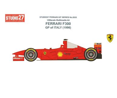 Ferrari F300 Italy Grand Prix 1998 1/20 - Studio27 - ST27-FR2020