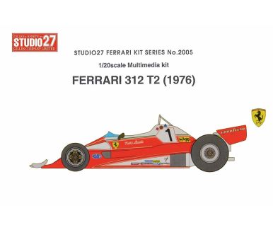 Ferrari 312T2 1977 1/24 - Studio 27 - ST27-FR2006