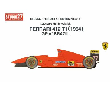 Ferrari 126C2 San Marino GP 1983 - Studio 27 - ST27-FR2011