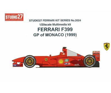 Ferrari F399 Monaco Grand Prix 1999 1/20 - Studio27 - ST27-FR2024