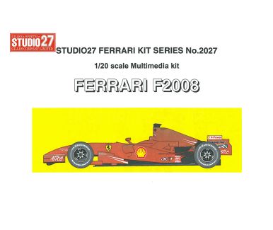 Ferrari F2008 Formula One World Championship 2008 1/20 - Studio27 - ST27-FR2027