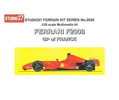 Ferrari F2008 French Grand Prix 2008 1/20
