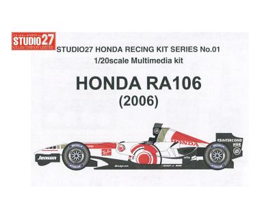 Honda RA106 Formula 1 World Championship 2006 1/20