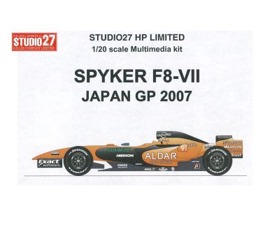 Spyker F8-VII Japan Grand Prix 2007 1/20 - Studio27 - ST27-HP2001