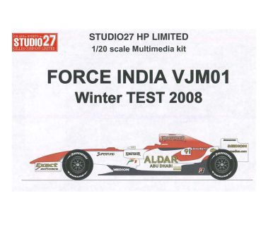 Force India VJM01 Winter Test 2008 1/20