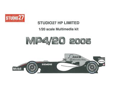 McLaren MP4/20 World Championship 2005 1/20 - Studio27 - ST27-LPE2002