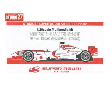 Super Aguri SA05 Grand Prix of San Marino 2006 1/20 - Studio27 - ST27-SA2002