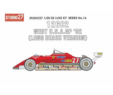 Ferrari 126C2 USA GP 1982 1/20 - Studio27 - ST27-DX2016