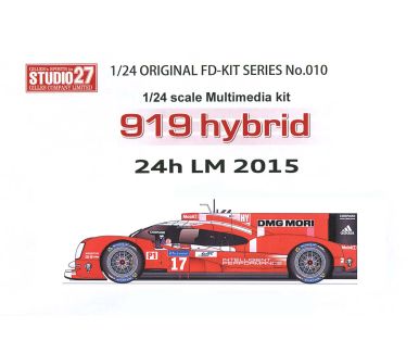 Porsche 919 Le Mans 2015 #17 - Studio 27 - ST27-KF24010