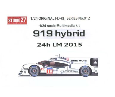 Porsche 919 Le Mans 2015 #17 - Studio 27 - ST27-KF24010