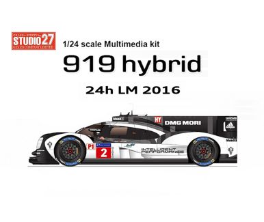 Porsche 919 Le Mans 2015 #17 - Studio 27 - ST27-KF24010