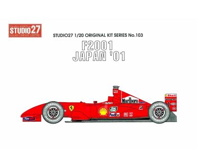 Ferrari F2001 Japan GP 2001 1/20 - Studio 27 - ST27-FK20103