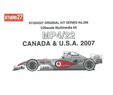 McLaren MP4/18 Press Version 2003 1/20 - Studio27 - ST27-FK20154