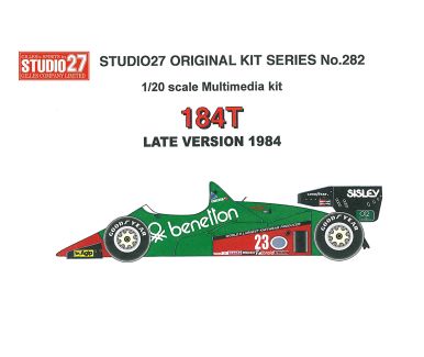 Alfa Romeo 184T Late Version 1984 1/20 - Studio 27 - FK20828