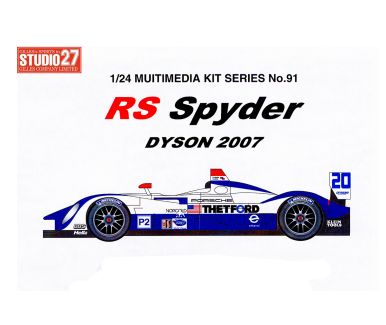 Porsche RS Spyder Dyson 2007 1/24 - Studio27 - ST-27FK2491