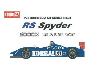 Porsche RS Spyder Penske 2008 - Studio 27 - ST27-FK2495