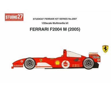 Ferrari F2004M 2005 1/24 - Studio27 - ST27-FR2007