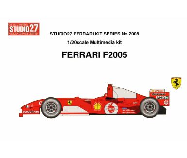 Ferrari F2005 Formula 1 World Championship 2005 1/20 - Studio27 - ST27-FR2008