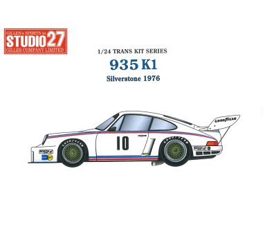 Porsche 935K1 Kremer Silverstone 1976 1/24 - Studio27 - ST-TK2467