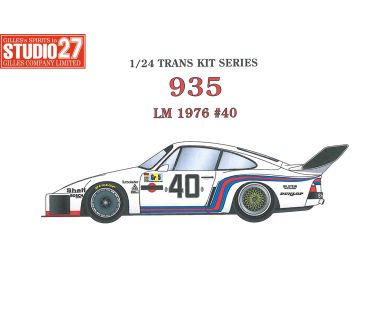 Porsche 935 Martini #40 Le Mans 1976 1/24 - Studio27 - ST27-TK2473