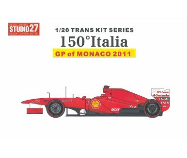 Ferrari F150° Italia British Grand Prix 2011 1/20 Transkit - Studio27 - TK2047