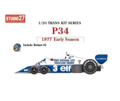 Tyrrell P34 International Trophy 1976 Transkit 1/20 - Studio 27 - ST27-TK2069