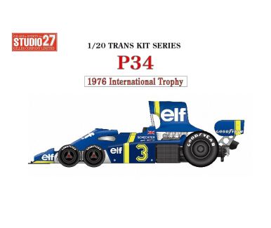 Tyrrell P34 International Trophy 1976 Transkit 1/20 - Studio 27 - ST27-TK2069