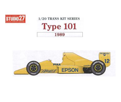 Lotus 101 Japanese Grand Prix 1989 1/20 Transkit - Studio27 - ST27-TK2089
