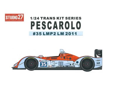 Pescarolo 01 Judd #35 Le Mans 2011 Transkit 1/24 - Studio27 - ST27-TK2457