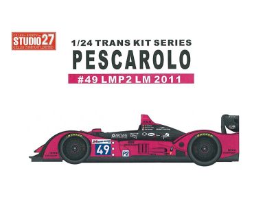 Pescarolo 01 Judd #49 Le Mans 2011 Transkit 1/24 - Studio27 - ST27-TK2458