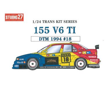 Alfa Romeo 155 V6 TI "Schübel Engineering" DTM 1994 1/24 Transkit - Studio27 - ST27-TK2469