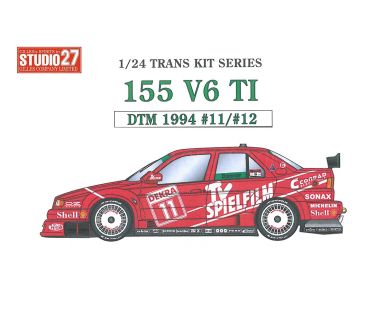 Alfa Romeo 155 V6 TI "Schübel TV Spielfilm" DTM 1994 Transkit - Studio27 - ST27-TK2471
