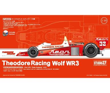 Wolf WR3 Theodore Racing 1978 1/20 - Studio27 - ST27-TRK001