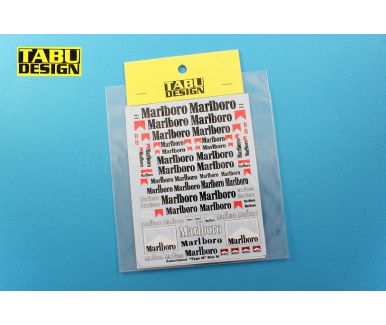 Option Decals Assort Type "Marlboro" 1980's Size M - TABU Design- 00002