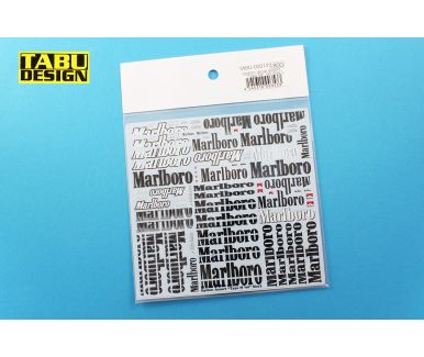 Option Decals Assort Type "Marlboro" 2000's Size L - Tabu Design - 00012