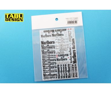 Option Decals Assort Type "Marlboro" 2000's Size M - TABU Design - 00013
