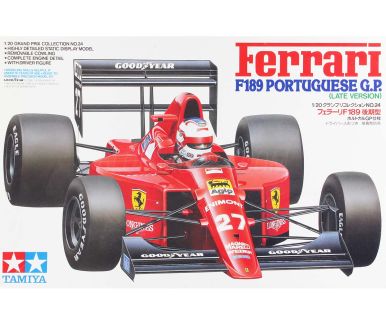 Ferrari F189 (640) Late Version Portuguese Grand Prix 1989 1/20 - Tamiya - TAM-20024