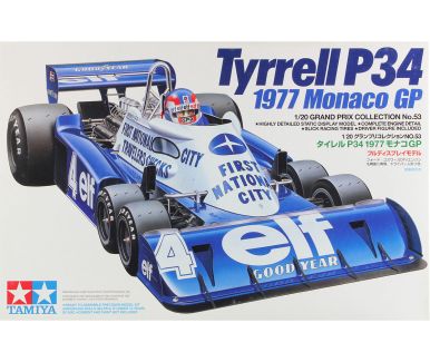 Tyrrell P34 Monaco Grand Prix 1977 1/20 - Tamiya - 20053