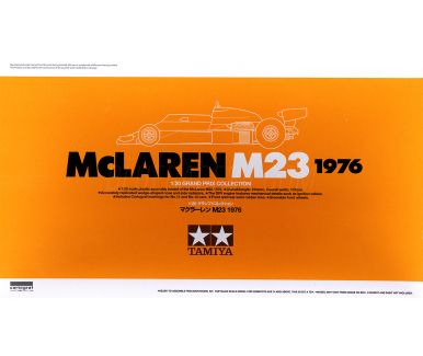 McLaren M23 Formula 1 World Championship 1976 1/20 - Tamiya - 20062