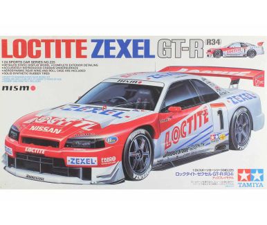 Nissan Skyline GT-R (R34) NISMO Loctite Zexel 2000 1/24 - Tamiya - TAM-24225