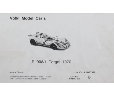 Porsche 908/02 "Tergal - Esc. Montjuich" 1970 1/24 - Völkl Model Car's