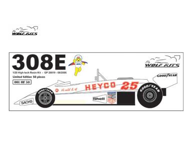 Hesketh 308E "Heyco" World Championship 1977 1/20 - Wolf Kits - WK-GP20019