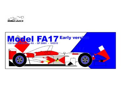 Footwork FA17 Early Season 1996 1/20 - Wolf Kits - WK-GP20091