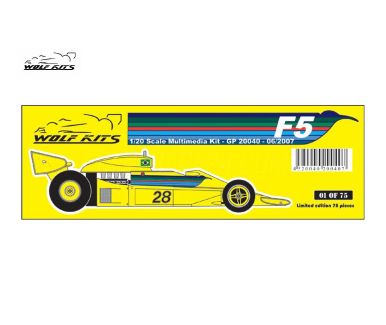 Fittipaldi F5 World Championship 1977 1/20 - Wolf Kits - WK-GP20040