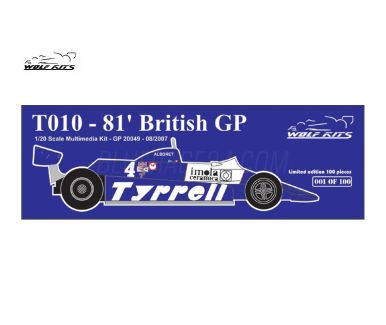 Hesketh 308B Italy GP 1975 1/20 - Wolf Kits - WK-GP20107-S